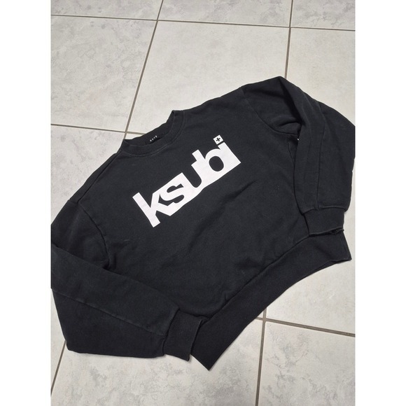 Ksubi Women Strange Daze Black‎ Sweatshirt - Small - Picture 3 of 14